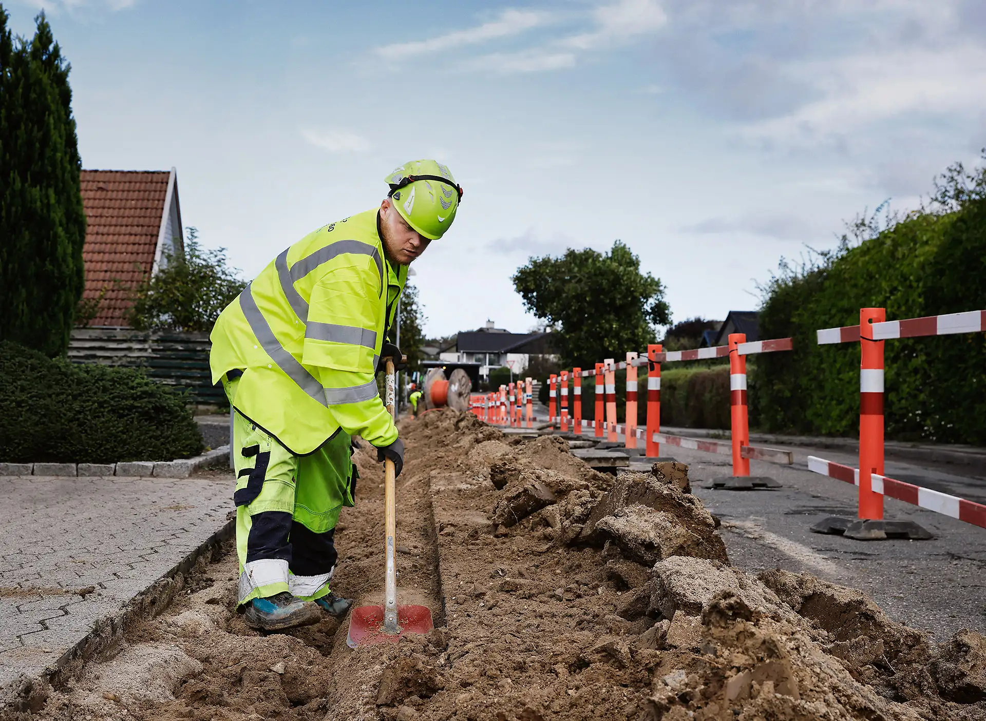 Tdc Net Fibernedgravning Villavej